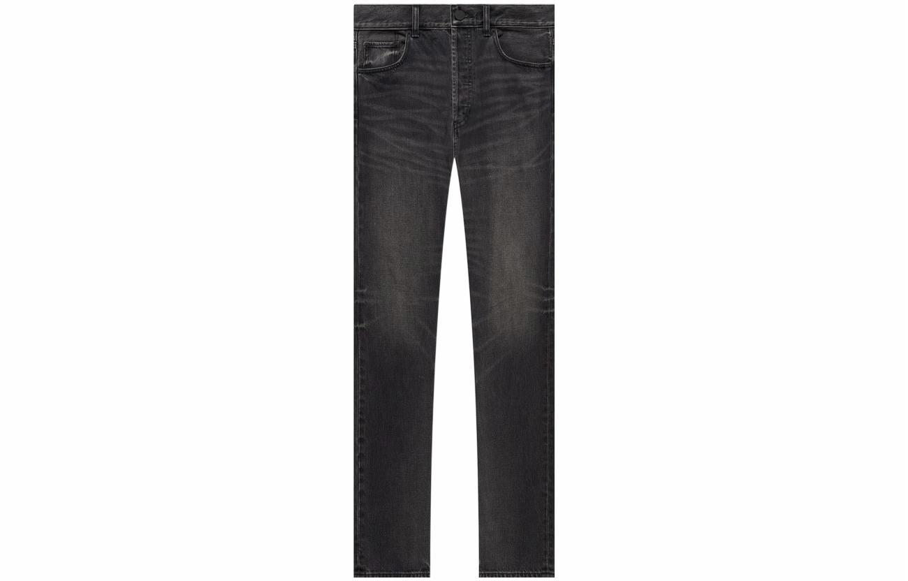 Мужские джинсы Fear of God Essentials 5 Pocket Jean Black (черные)