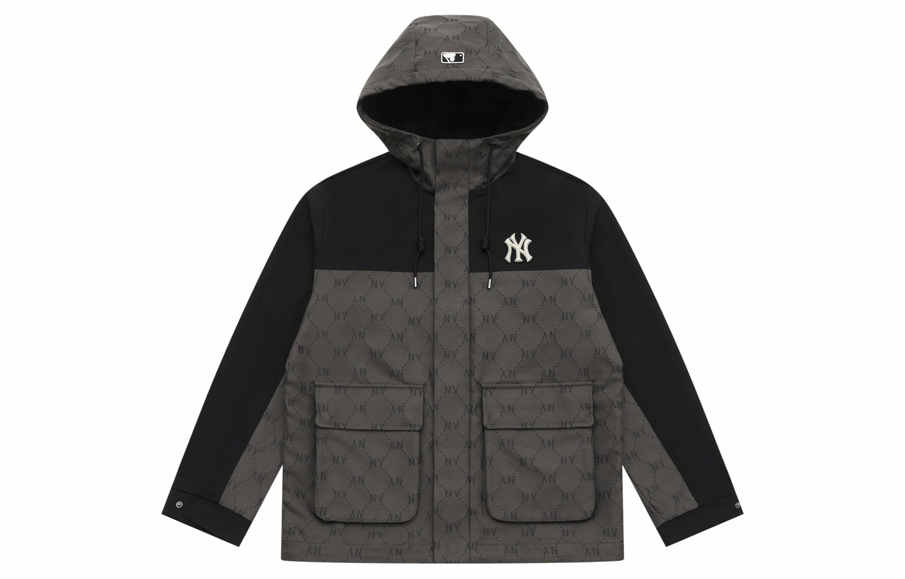 Куртка MLB Monogram Jacket (темно-серая)
