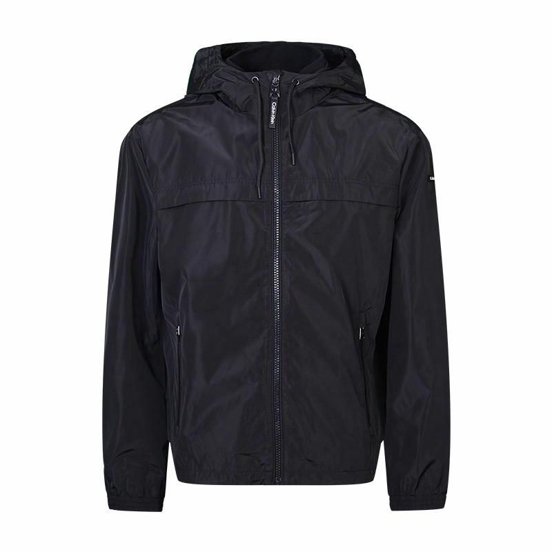 Мужская куртка CALVIN KLEIN Zip Jacket (черная)