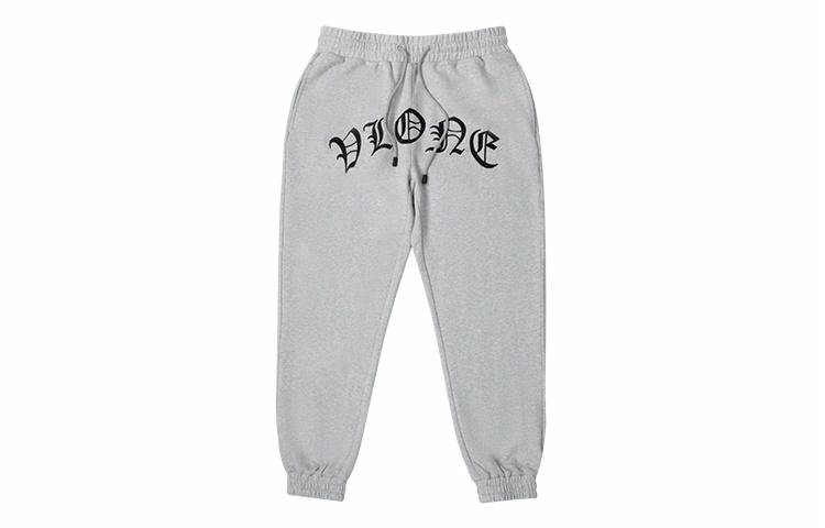 Спортивные штаны VLONE с вышивкой (черные)