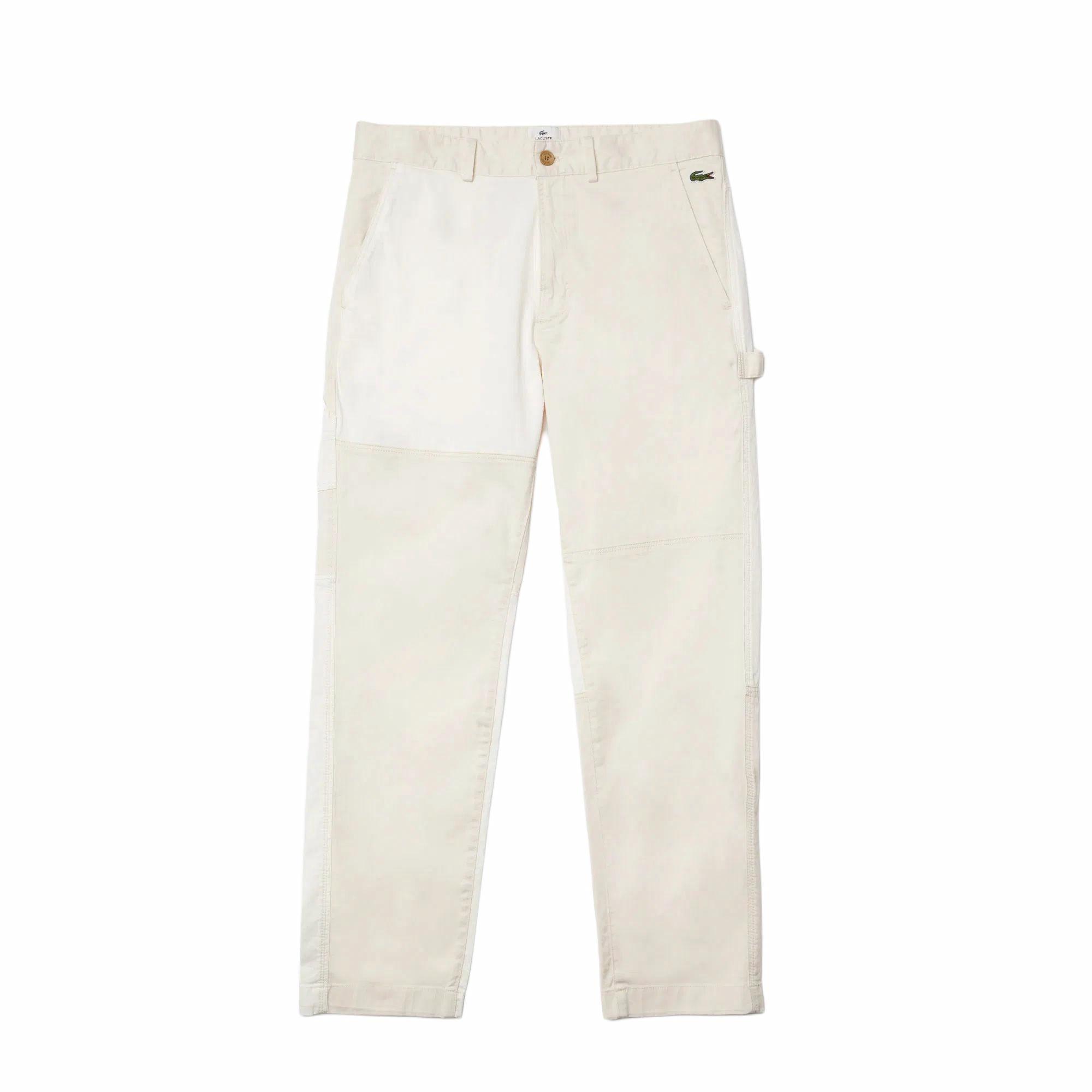 Мужские джинсы LACOSTE HH2785-8QC (бежевые)