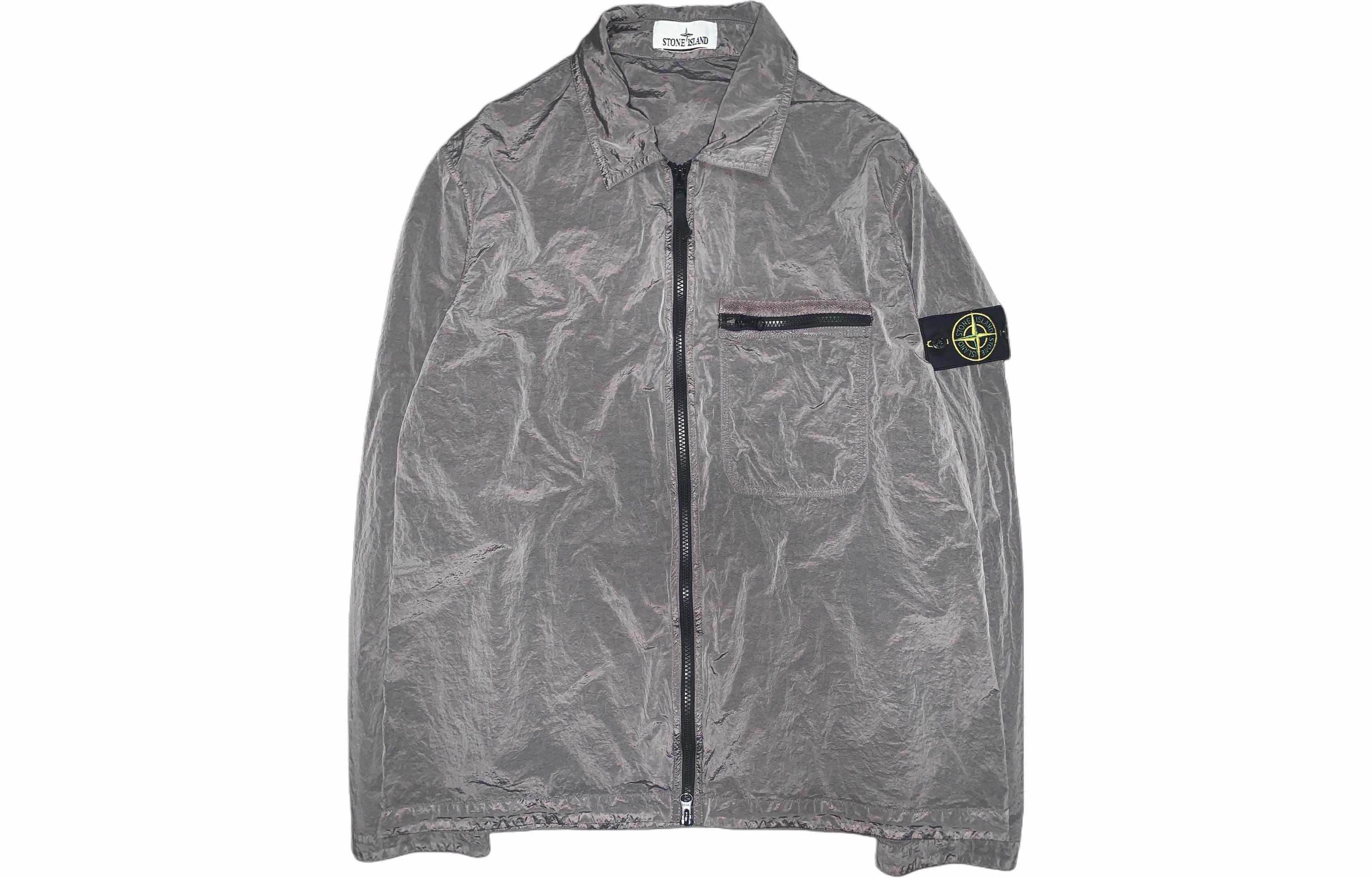 Мужская куртка STONE ISLAND Nylon Metal (серая)