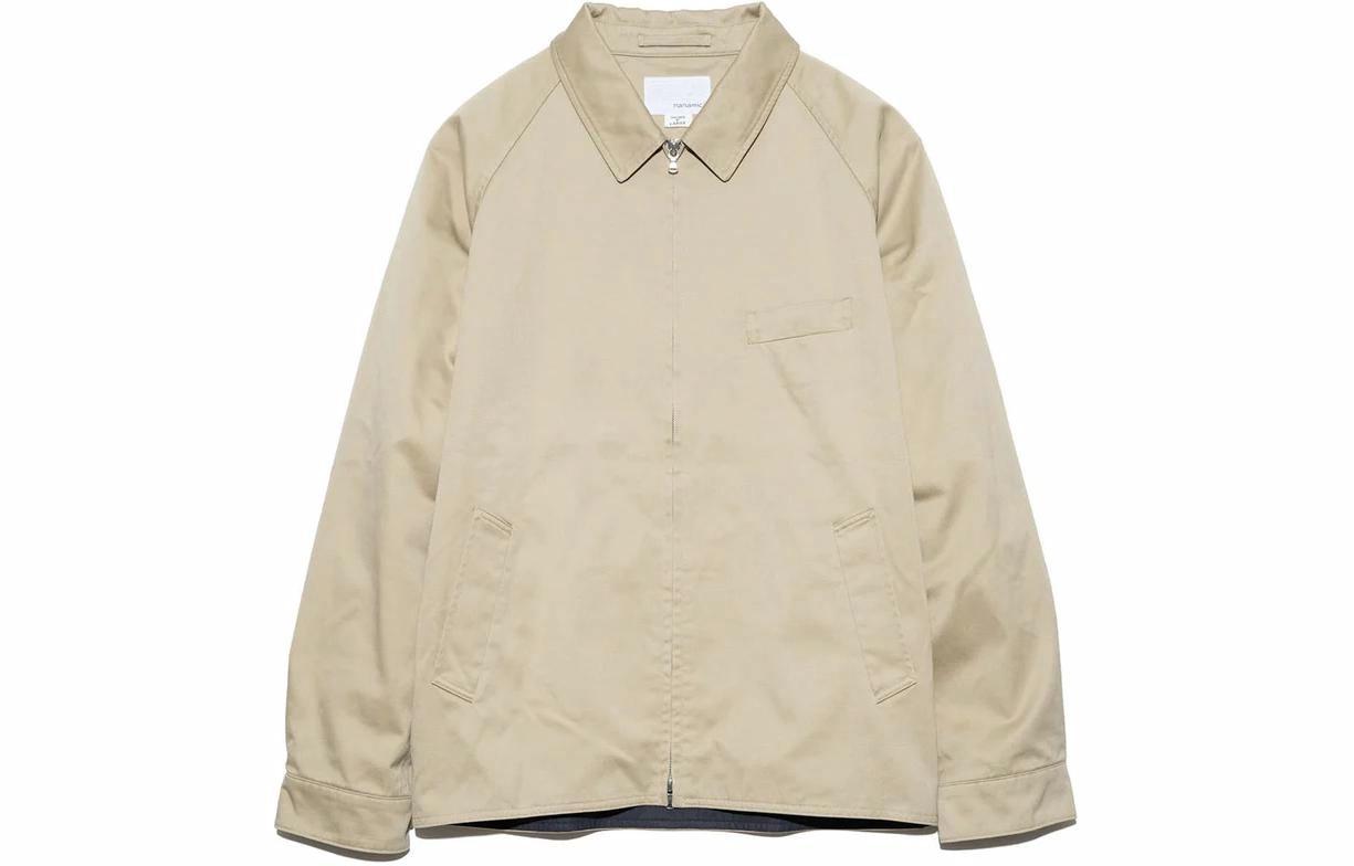 Куртка nanamica Raglan Zip Jacket (каки)