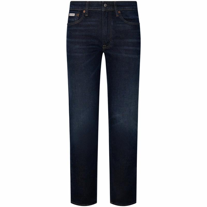 Мужские штаны CALVIN KLEIN Denim Jeans (темно-синие)