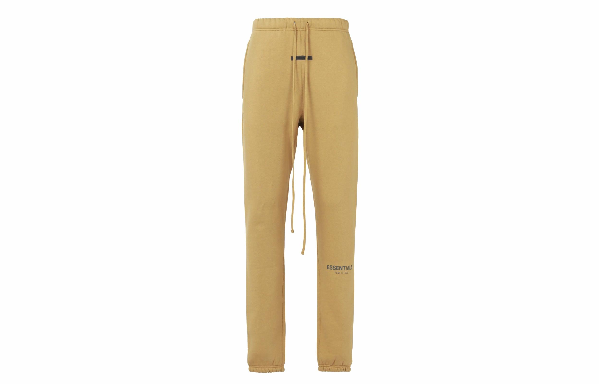 Мужские штаны Fear of God Essentials FW21 (янтарные)