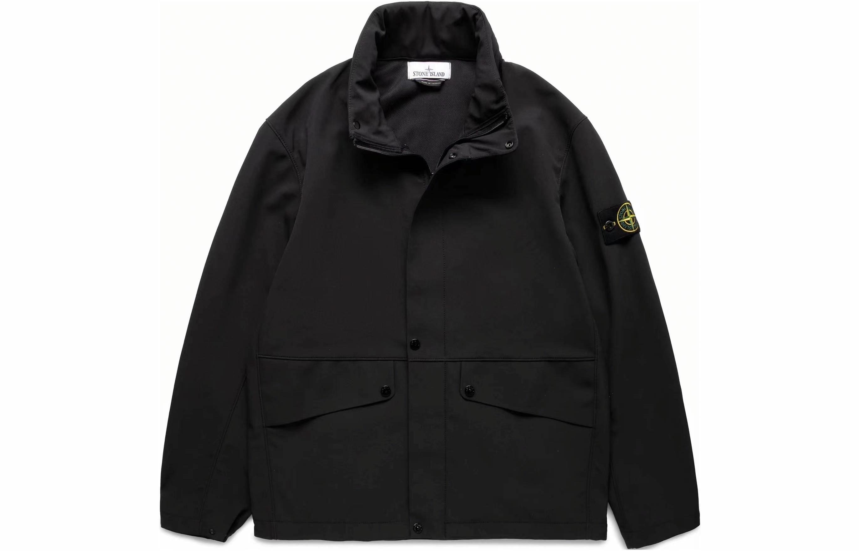 Мужская куртка STONE ISLAND Soft Shell Jacket (зеленая)