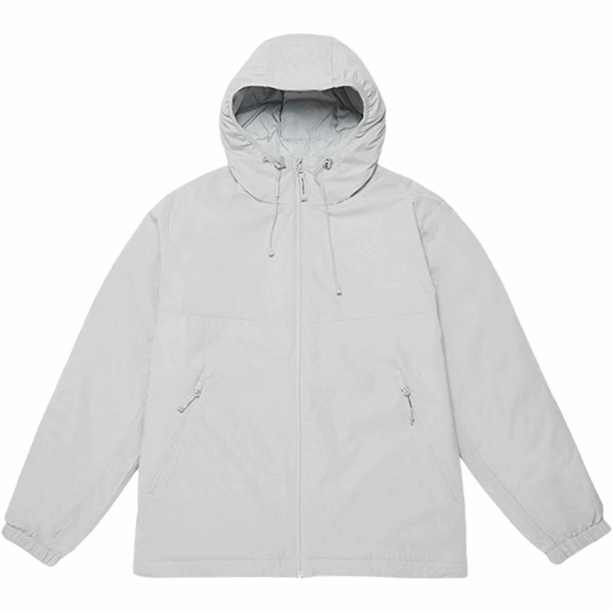 Мужская куртка New Balance Hooded Down (серая)