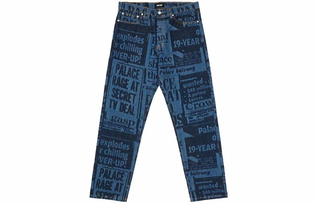 Джинсы Palace Tabloid Denim Jean Blue (синие)