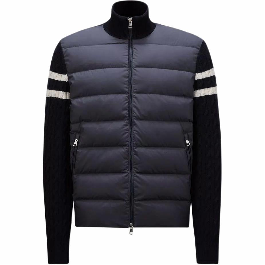 Куртка Moncler Padded Corduroy (синяя)