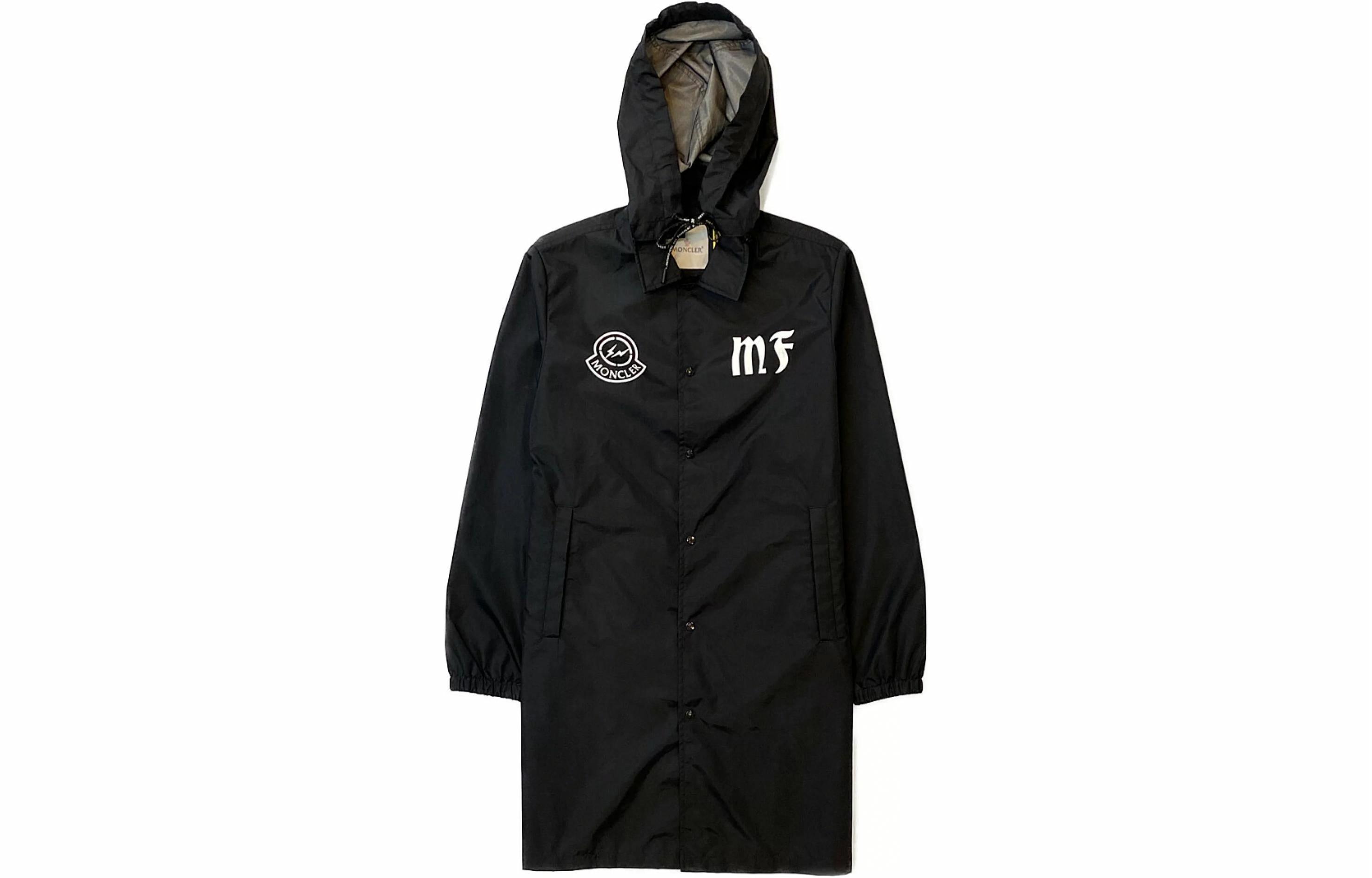 Мужская куртка MONCLER GENIUS × FRGMT Downbeat (черная)