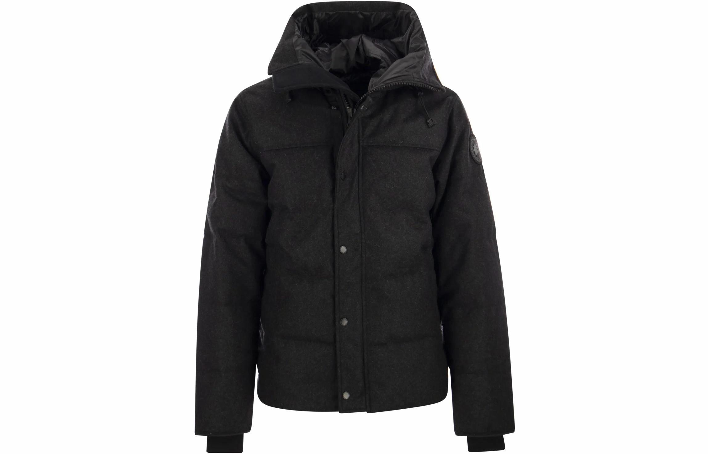 Мужская куртка Canada Canada Goose MacMillan Logo (черная)