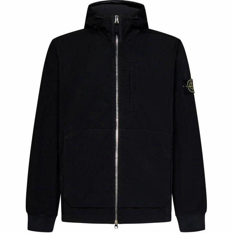 Мужская куртка Stone Island Сapuche (черная)