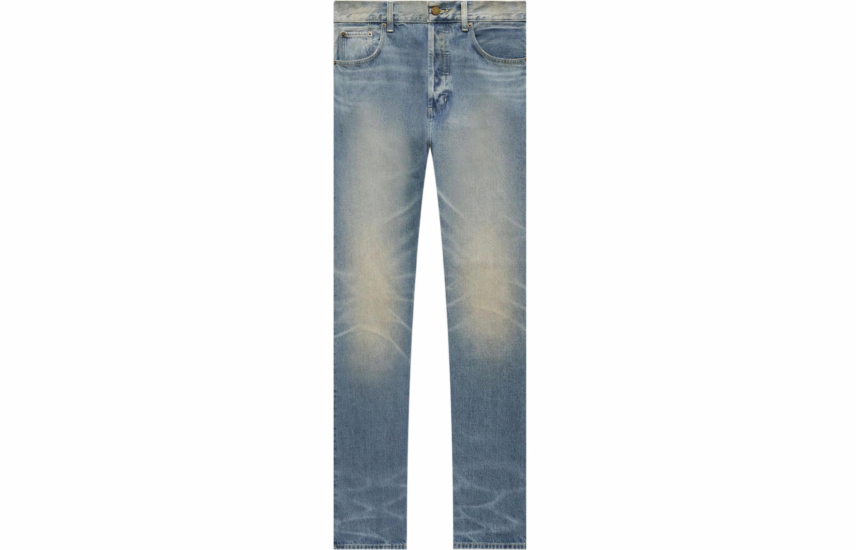 Джинсы Fear of God Essentials FW22 5 Pocket Jean Indigo (синие)