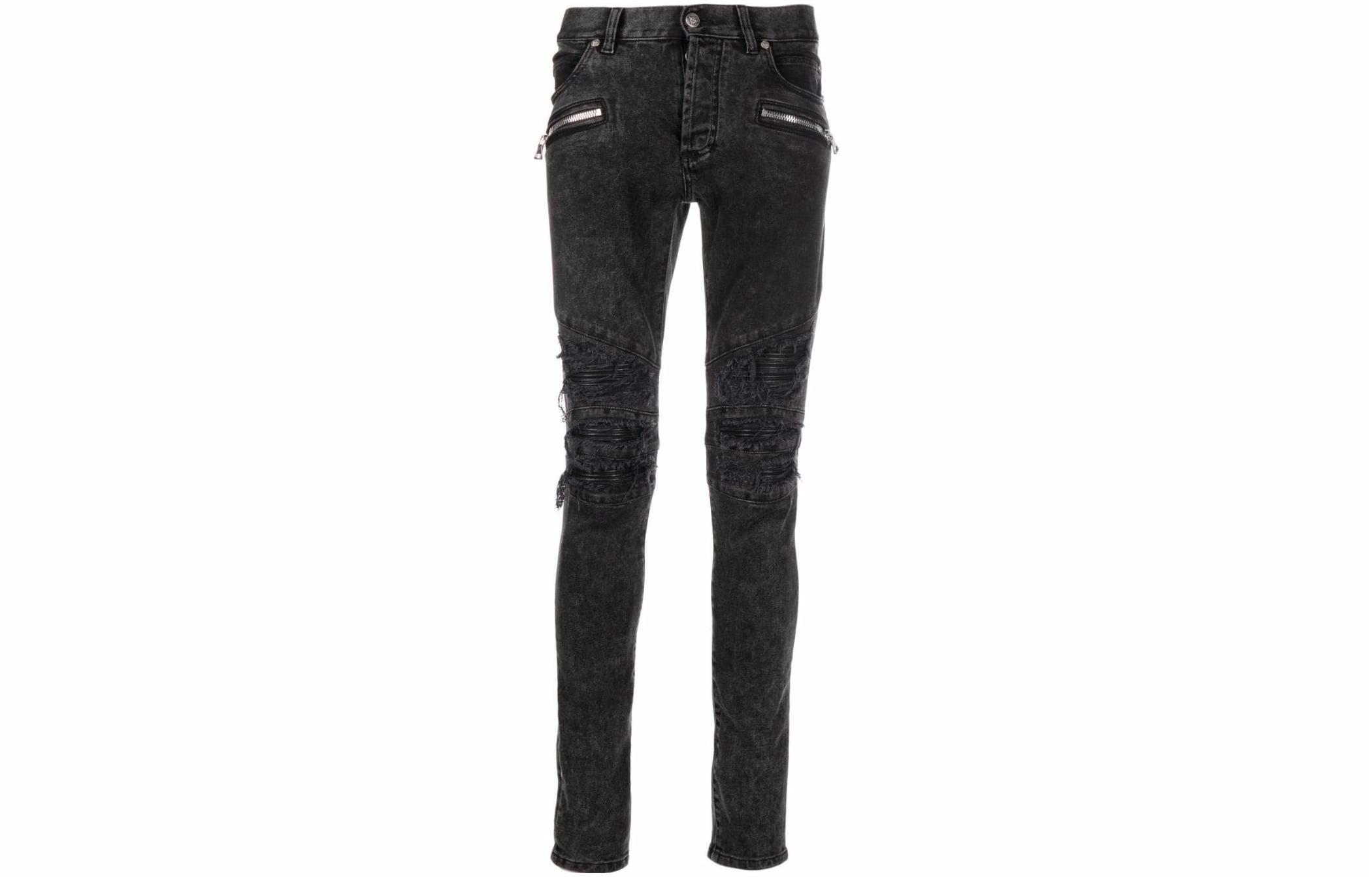 Мужские штаны BALMAIN BALMAIN (черные)