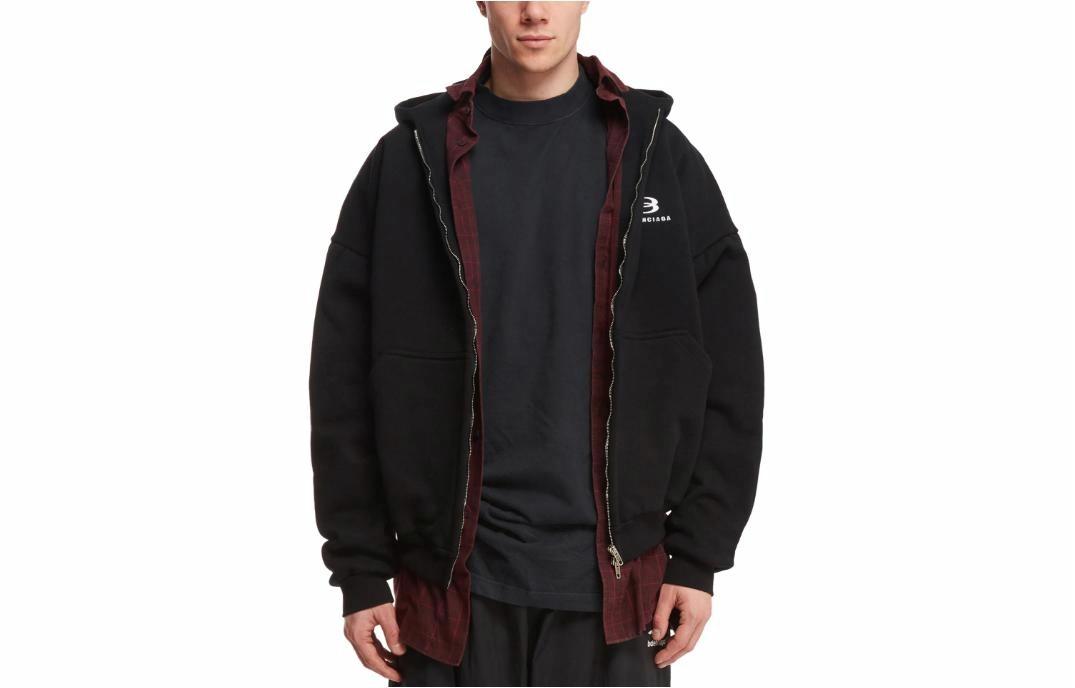 Мужская куртка Balenciaga (черная)