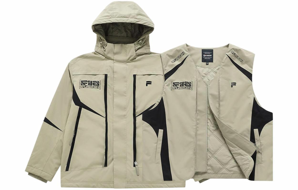 Мужская куртка Fila (каштаново-коричневая)
