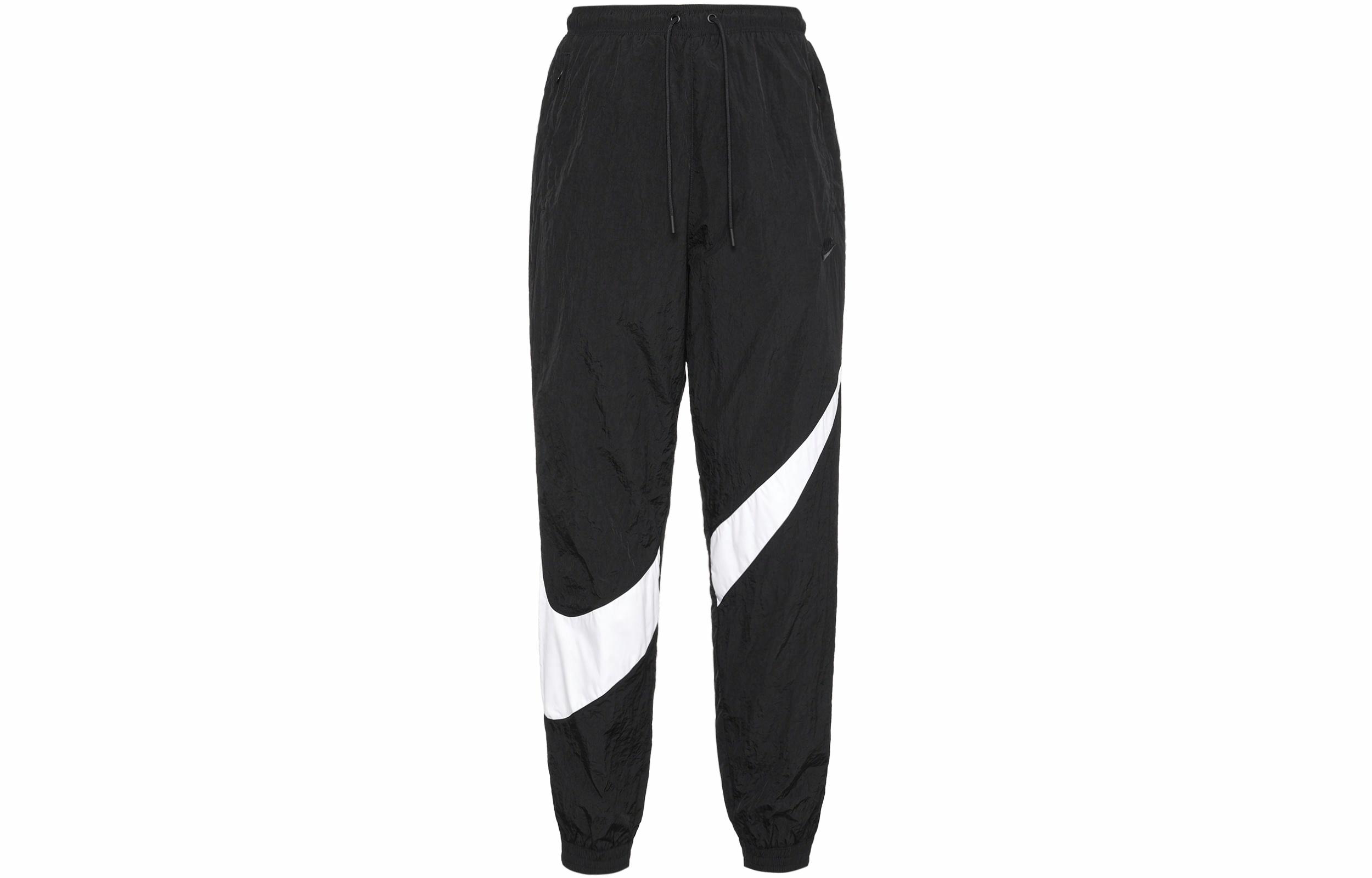 Мужские штаны Nike со шнуровкой (черные)
