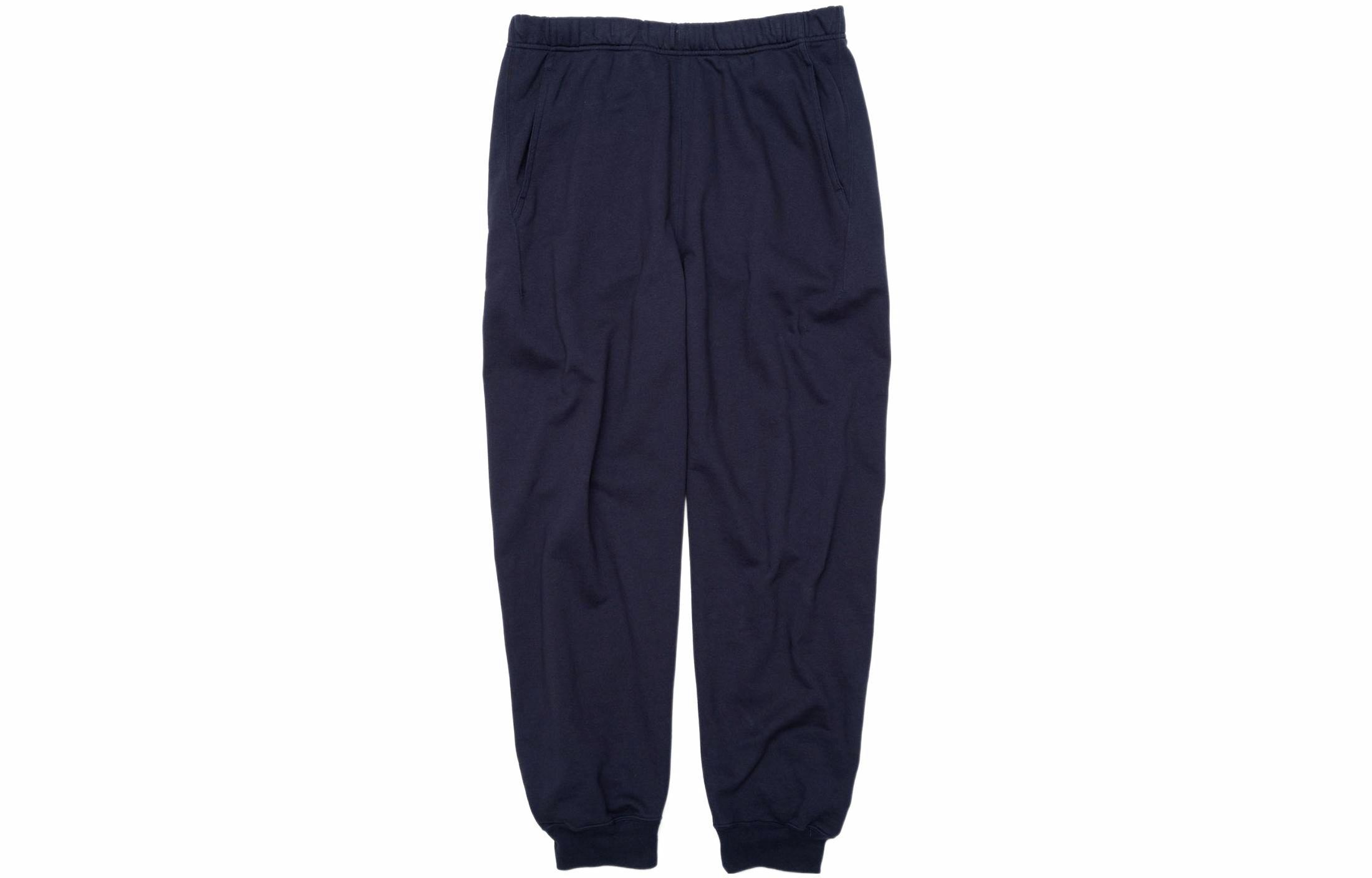 Мужские штаны nanamica SS22 Sweat Pants (серые) — Экрю — фото 7