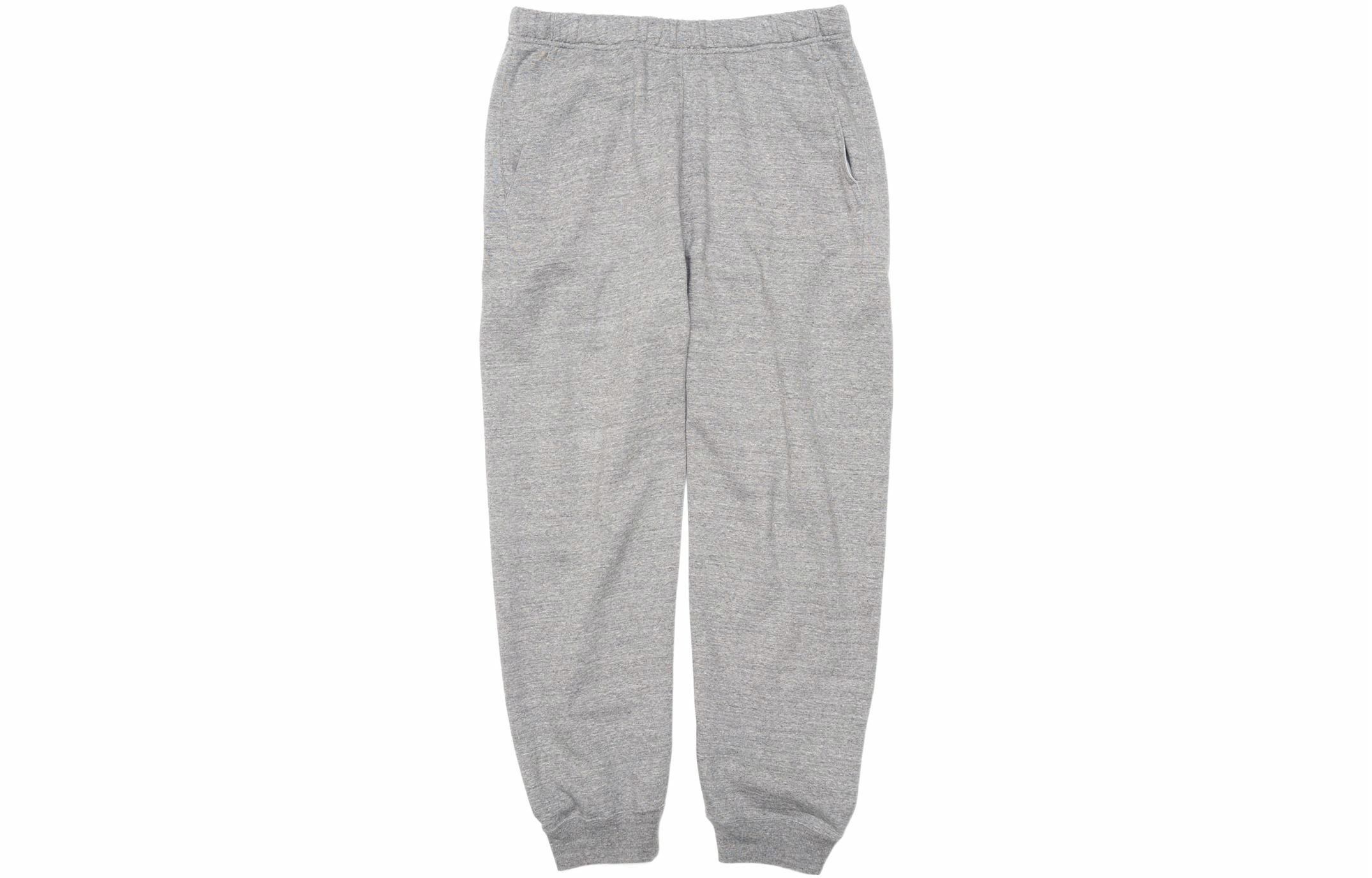 Мужские штаны nanamica SS22 Sweat Pants (серые) — Экрю — фото 3