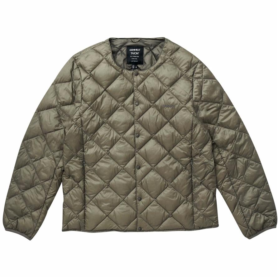 Куртка Gramicci x Taion Inner Down Jacket (черная)