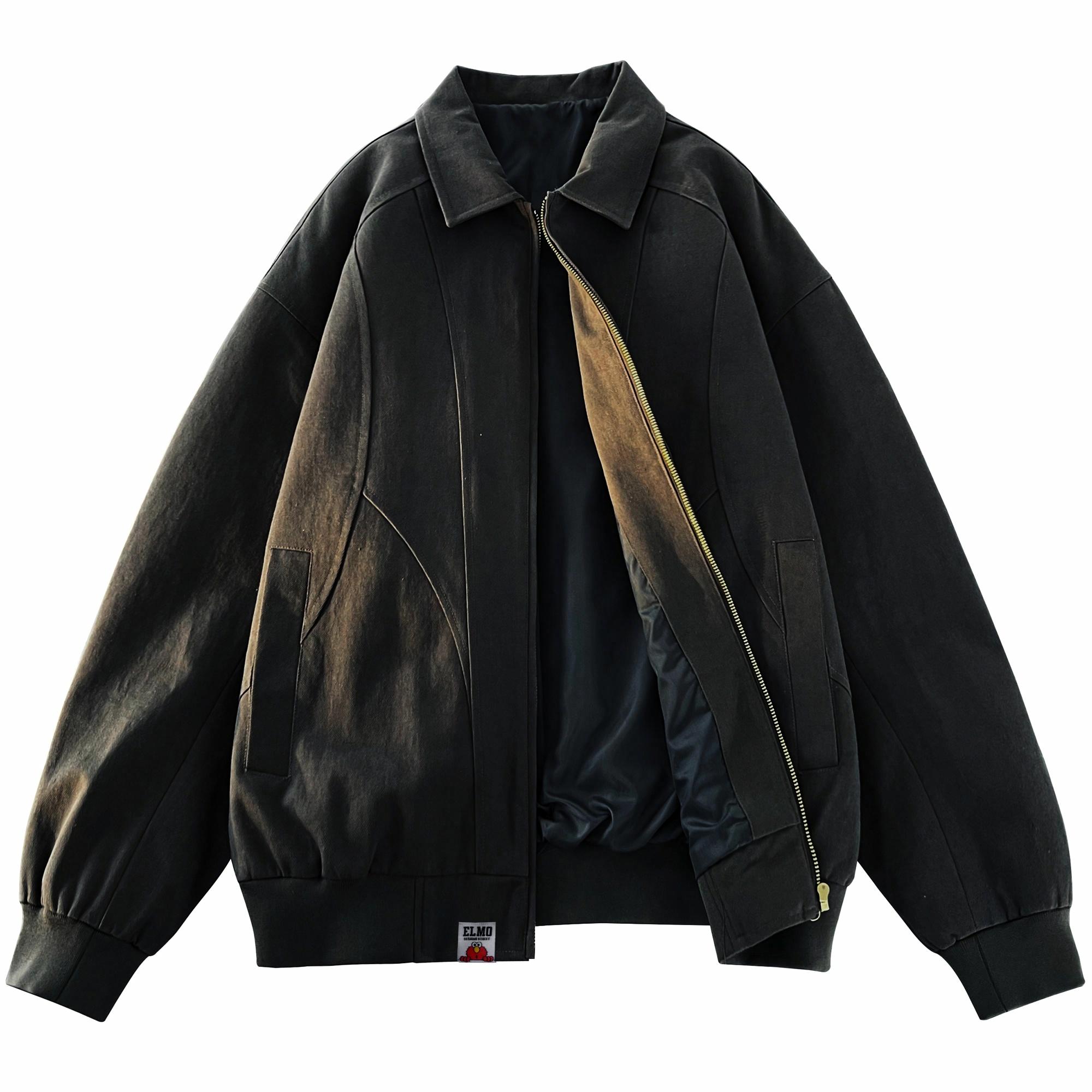 Куртка SESAME STREET Harrington Jacket (черная)