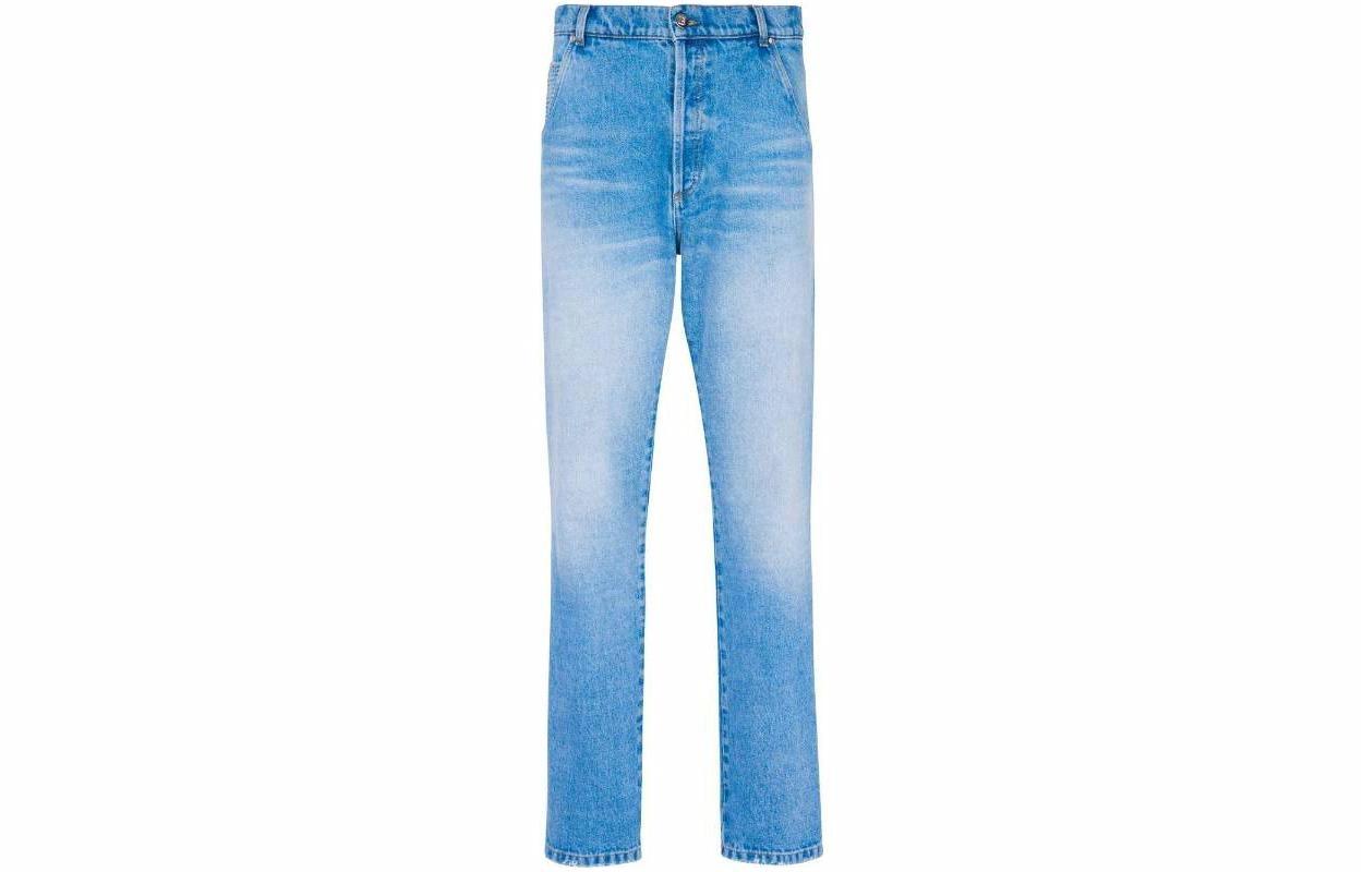 Мужские штаны BALMAIN BALMAIN SS23 (синие)