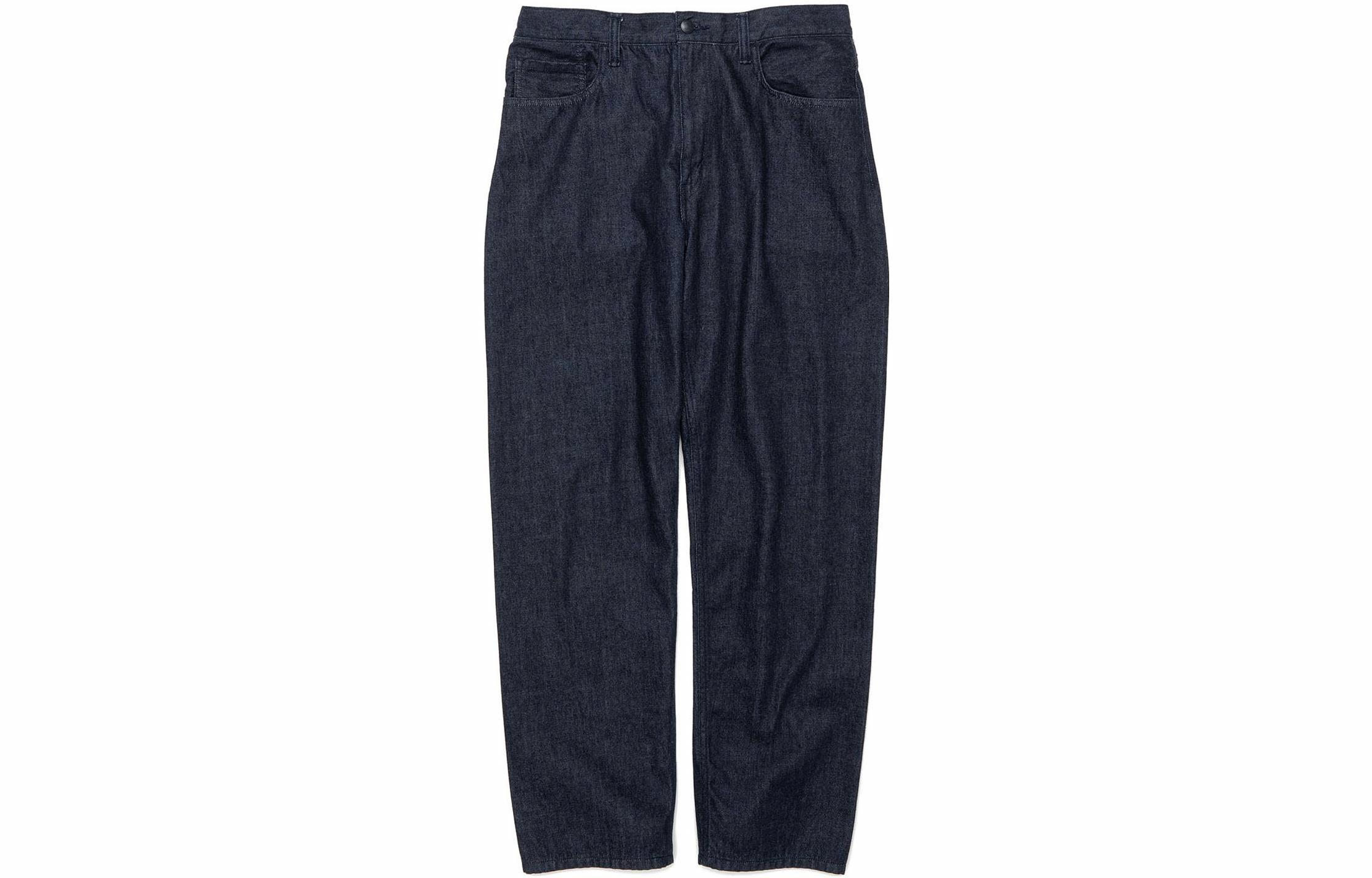 Джинсы nanamica Pockets Straight Denim Pants (синие) — Темно-синий — фото 6