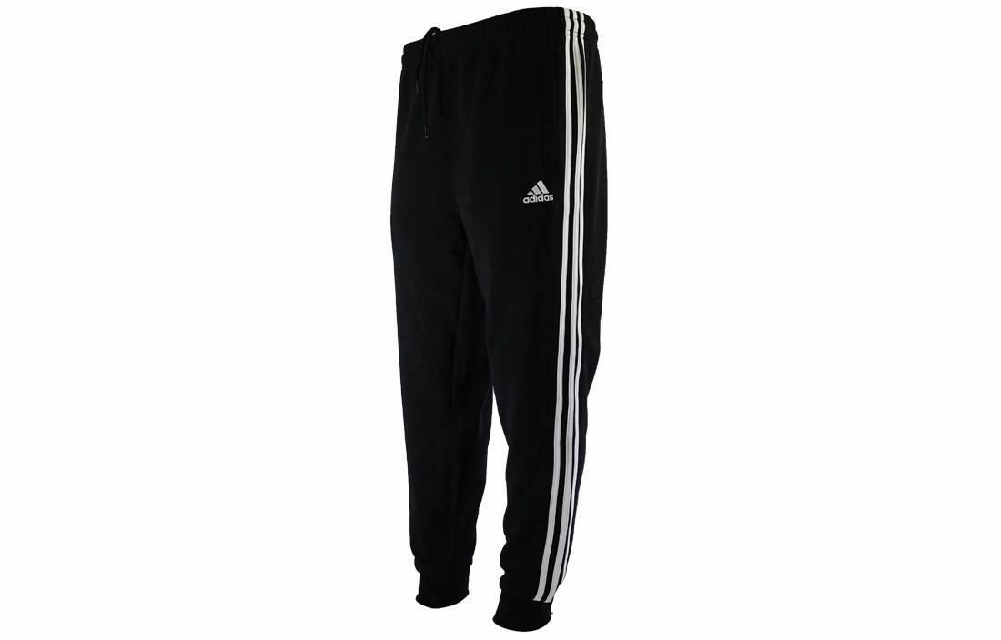 Мужские штаны adidas logo (черные)