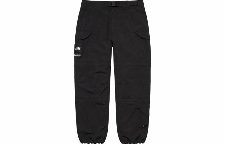 Мужские штаны Supreme x The North Face (черные)