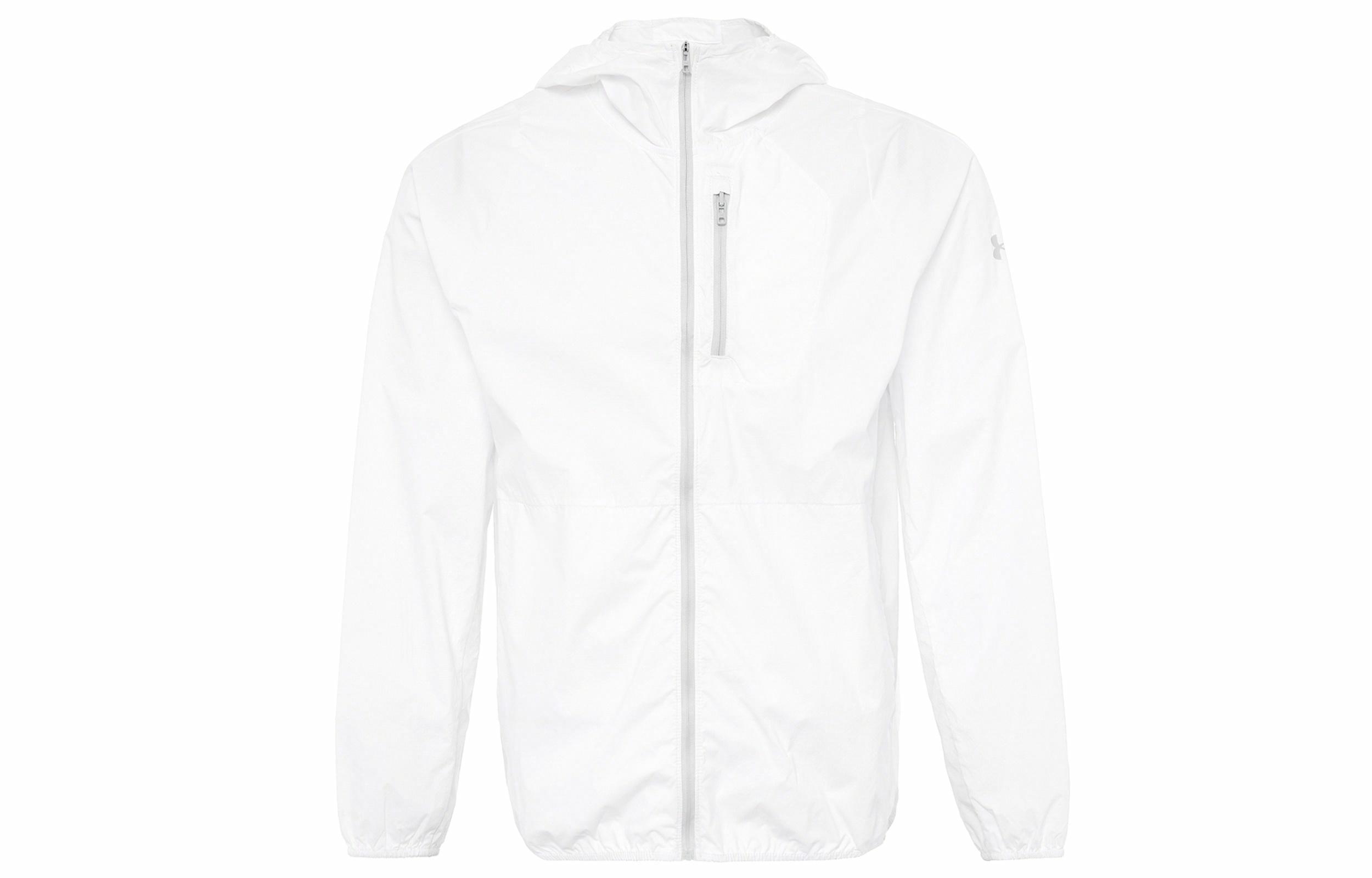 Мужская куртка Under Armour Under Armour Phantom Windbreaker (белая)