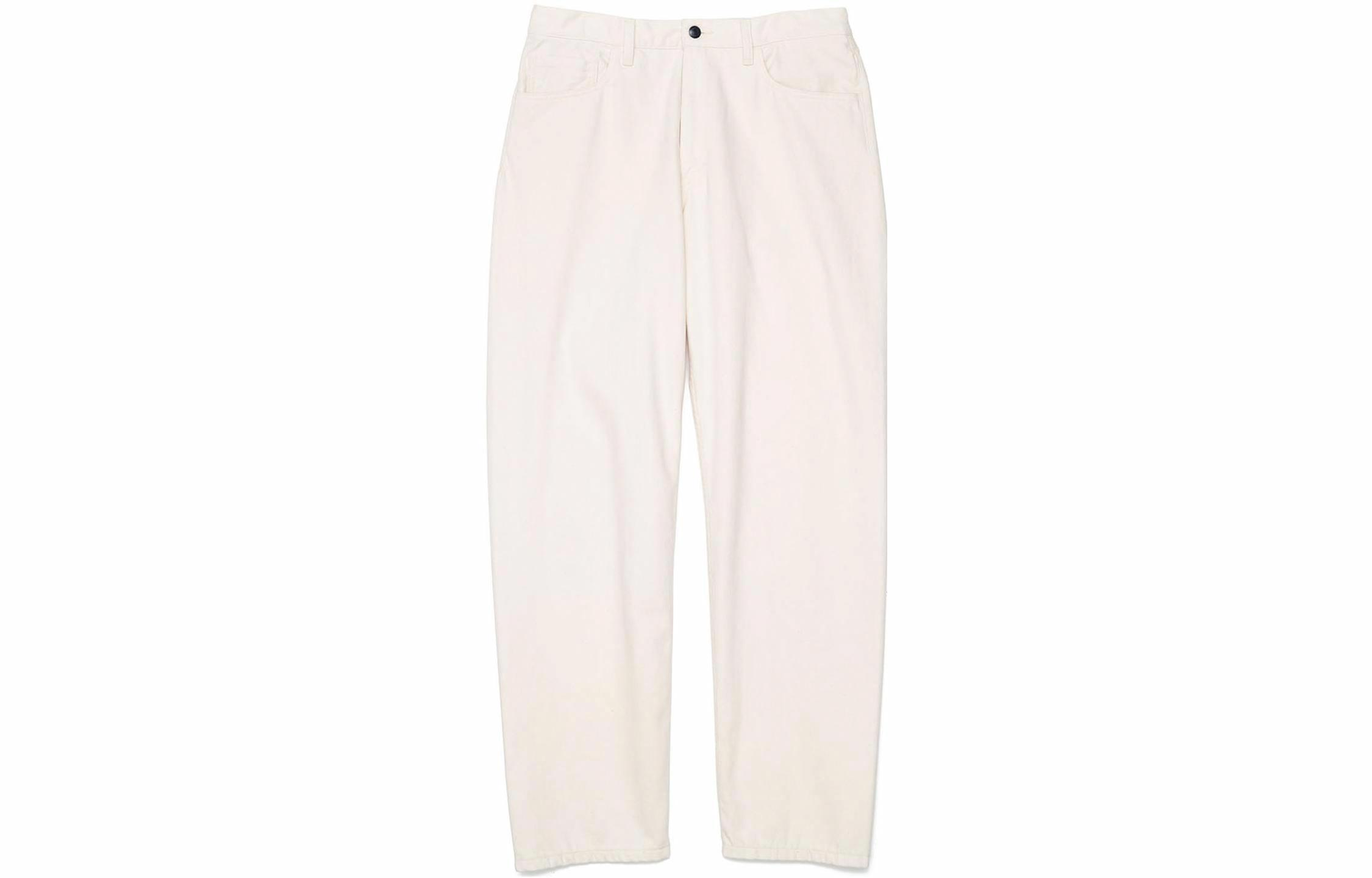 Джинсы nanamica Pockets Straight Denim Pants (синие) — Темно-синий — фото 7