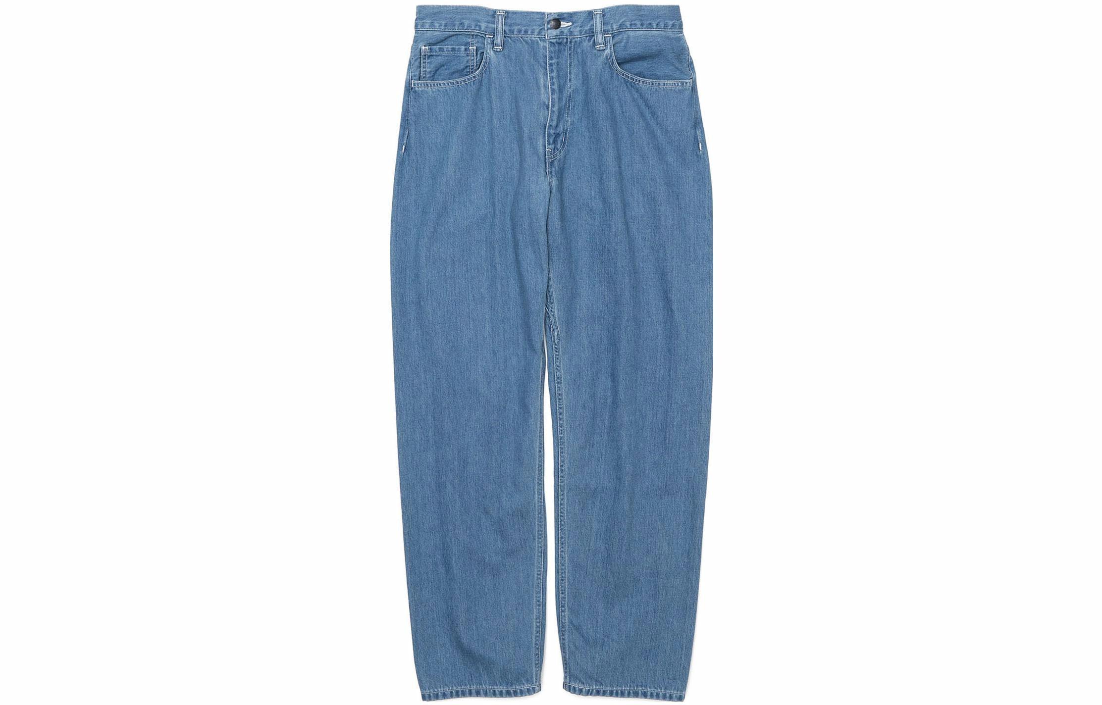Джинсы nanamica Pockets Straight Denim Pants (синие)