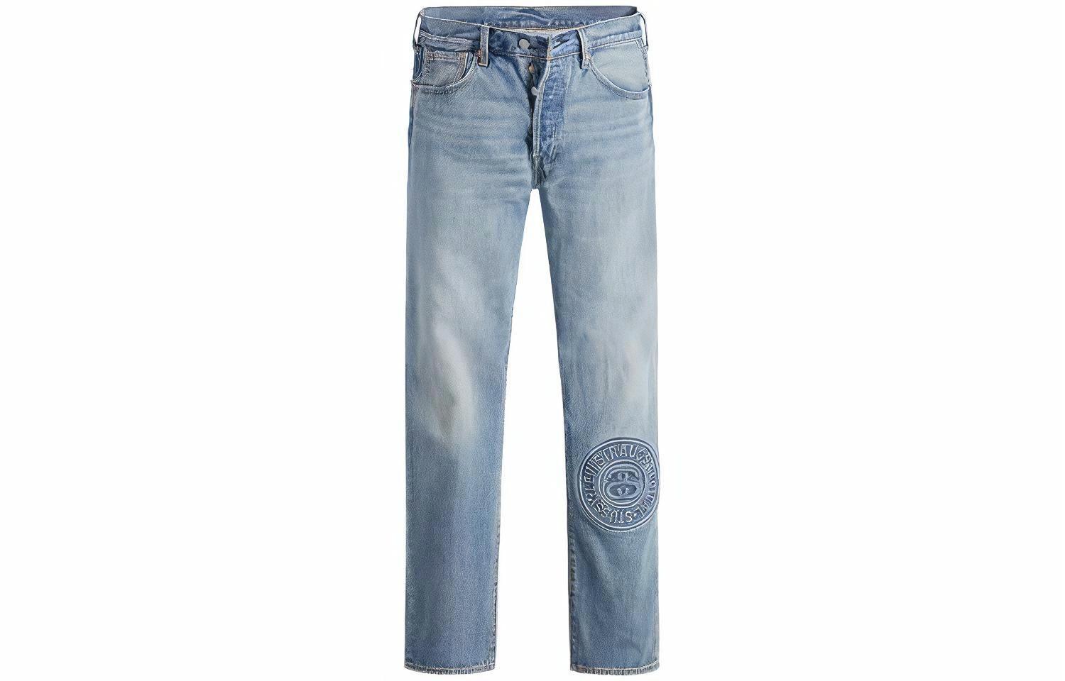 Джинсы Stussy x Levis (синие)
