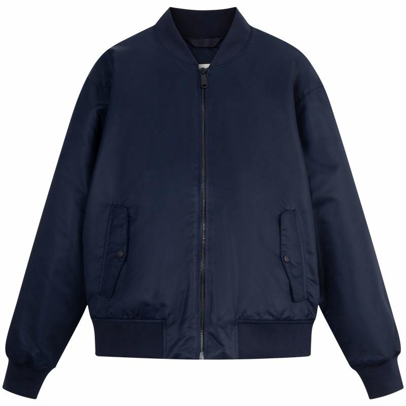 Мужская куртка CALVIN KLEIN Bomber Jacket (черная)