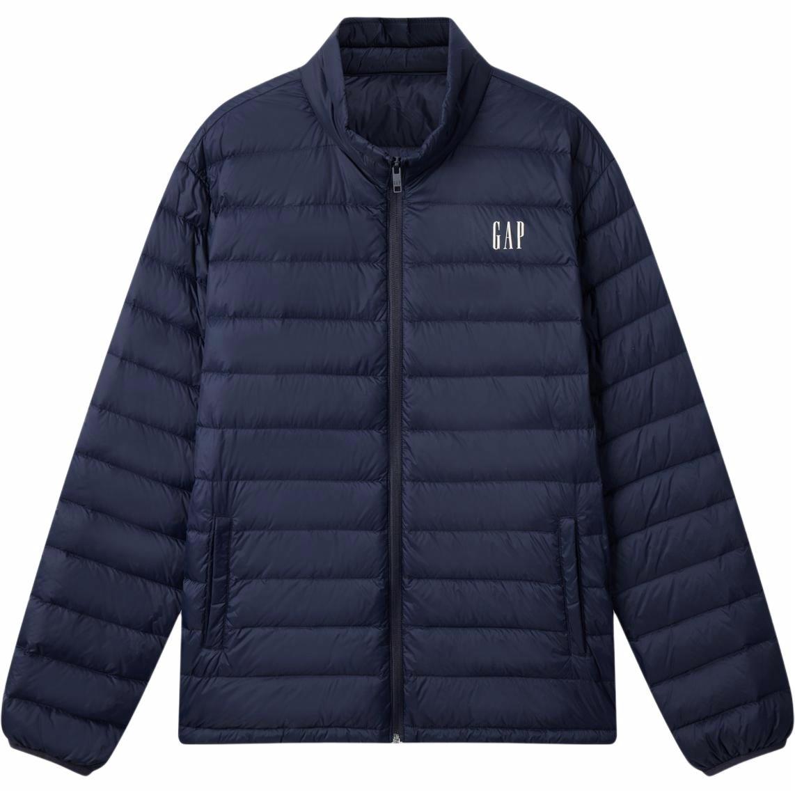 Куртка GAP с принтом логотипа (серая)
