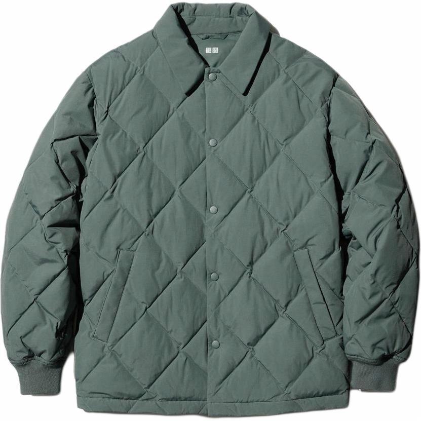 Мужская куртка UNIQLO (зеленая)