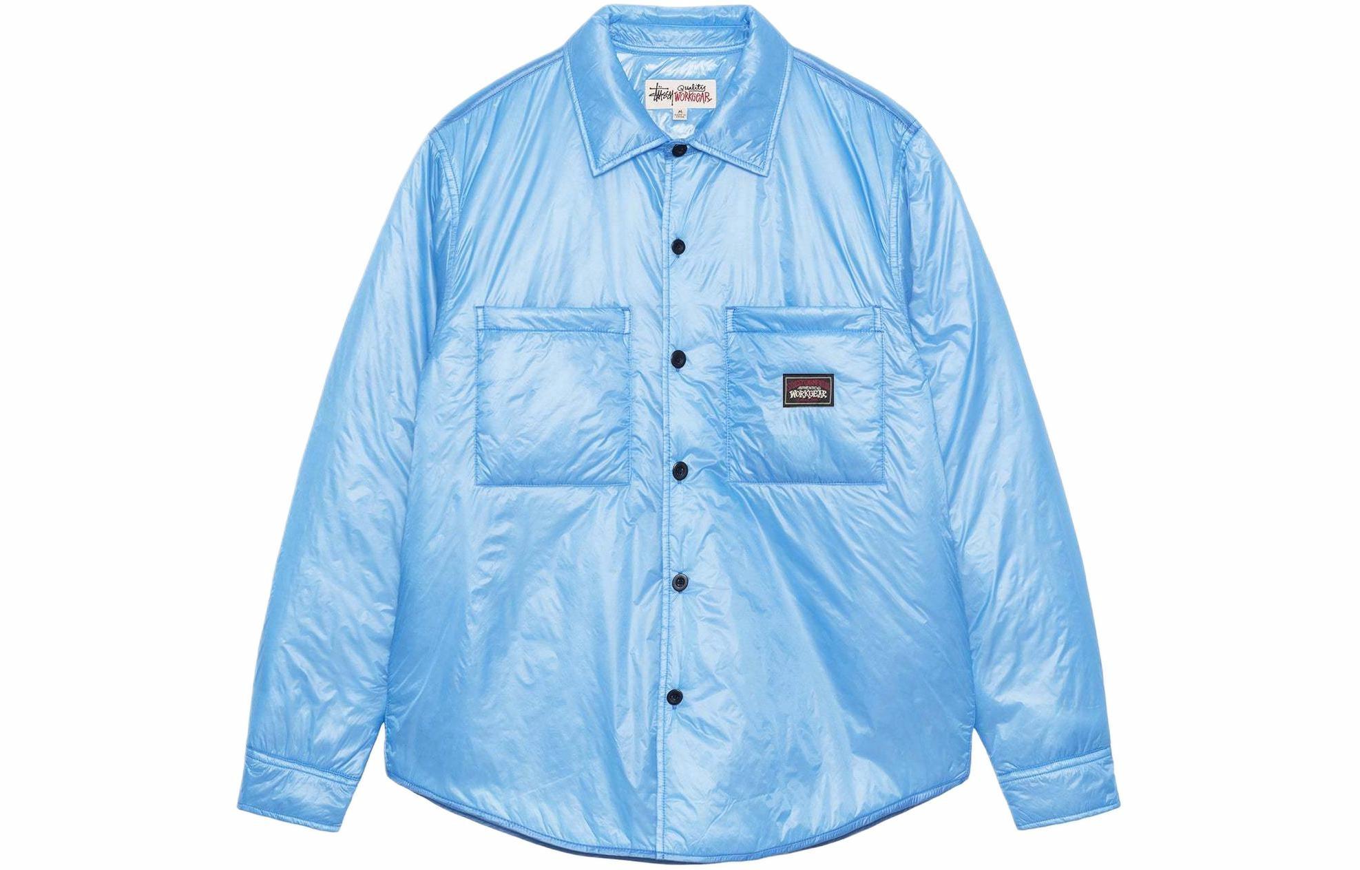 Мужская куртка Stussy Fatigue Nylon Overshirt (черная)