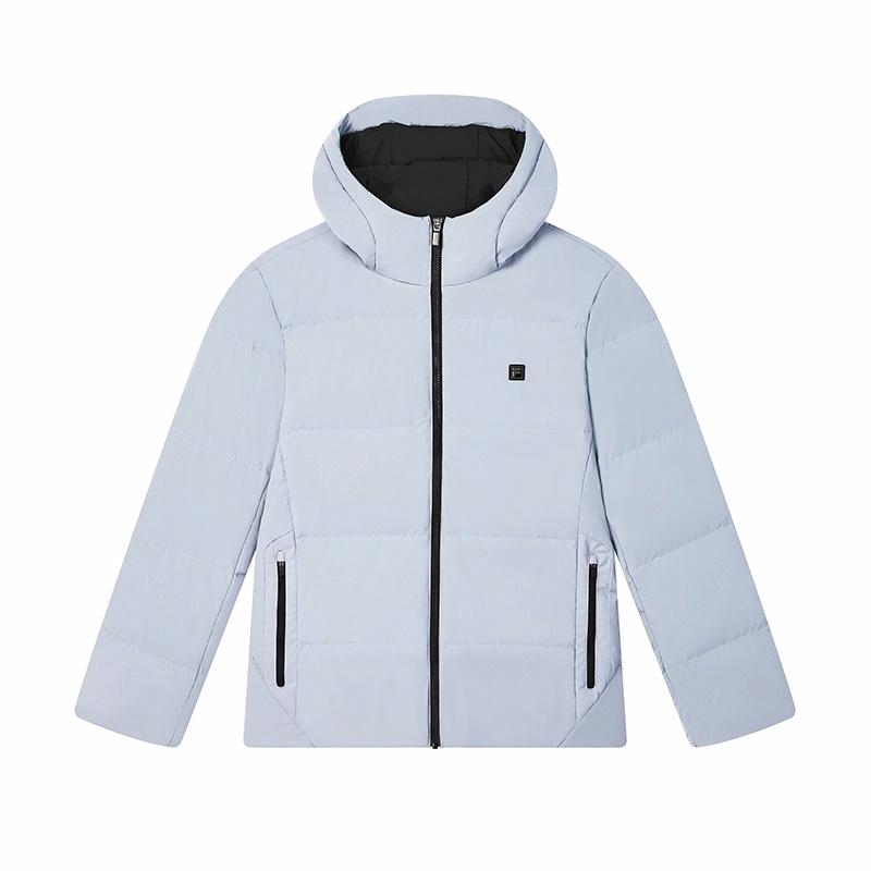 Мужской пуховик Fila (серый)