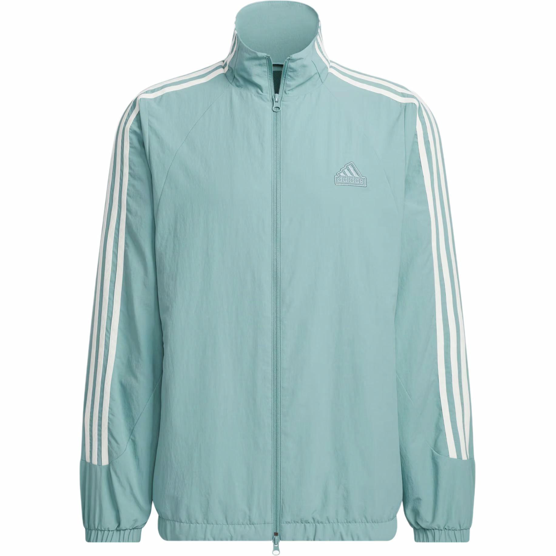Куртка adidas 3-Stripes WOVEN TRACK TOP (бирюзовая)