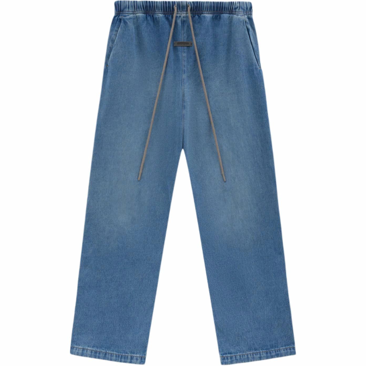 Мужские джинсы Fear of God Essentials SS24 Lounge Pant (синие)