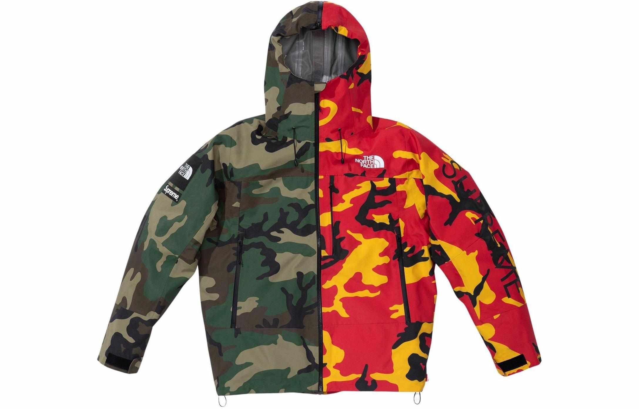 Куртка Supreme x The North Face Seam Shell Jacket (разноцветная)