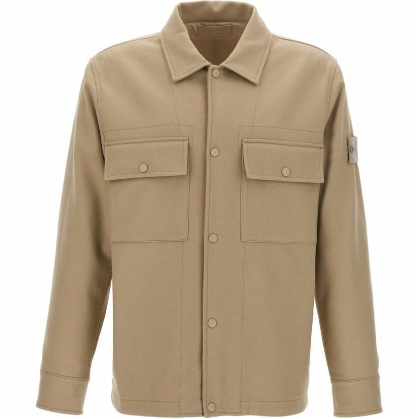 Мужская куртка STONE ISLAND (бежевая)