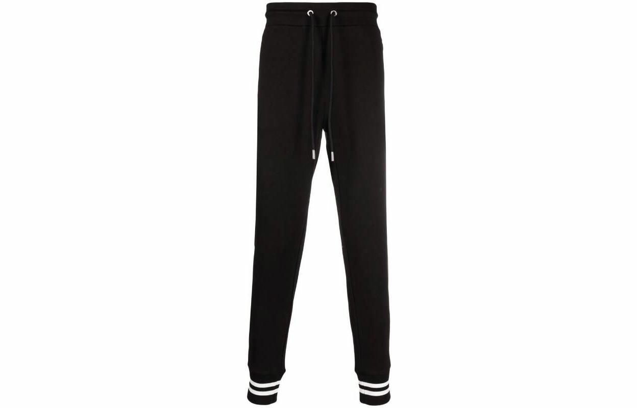 Мужские штаны Moncler Knit Pants (черные)