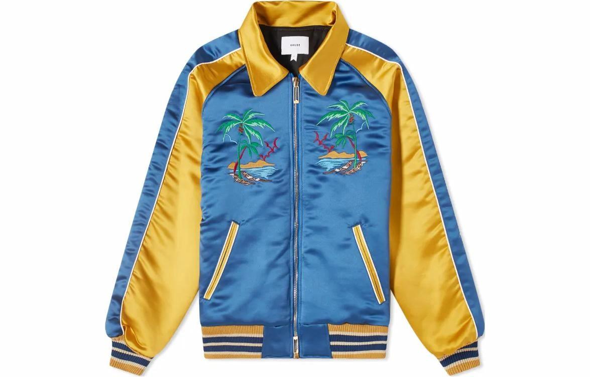 Мужская куртка RHUDE Track Jacket (синяя)