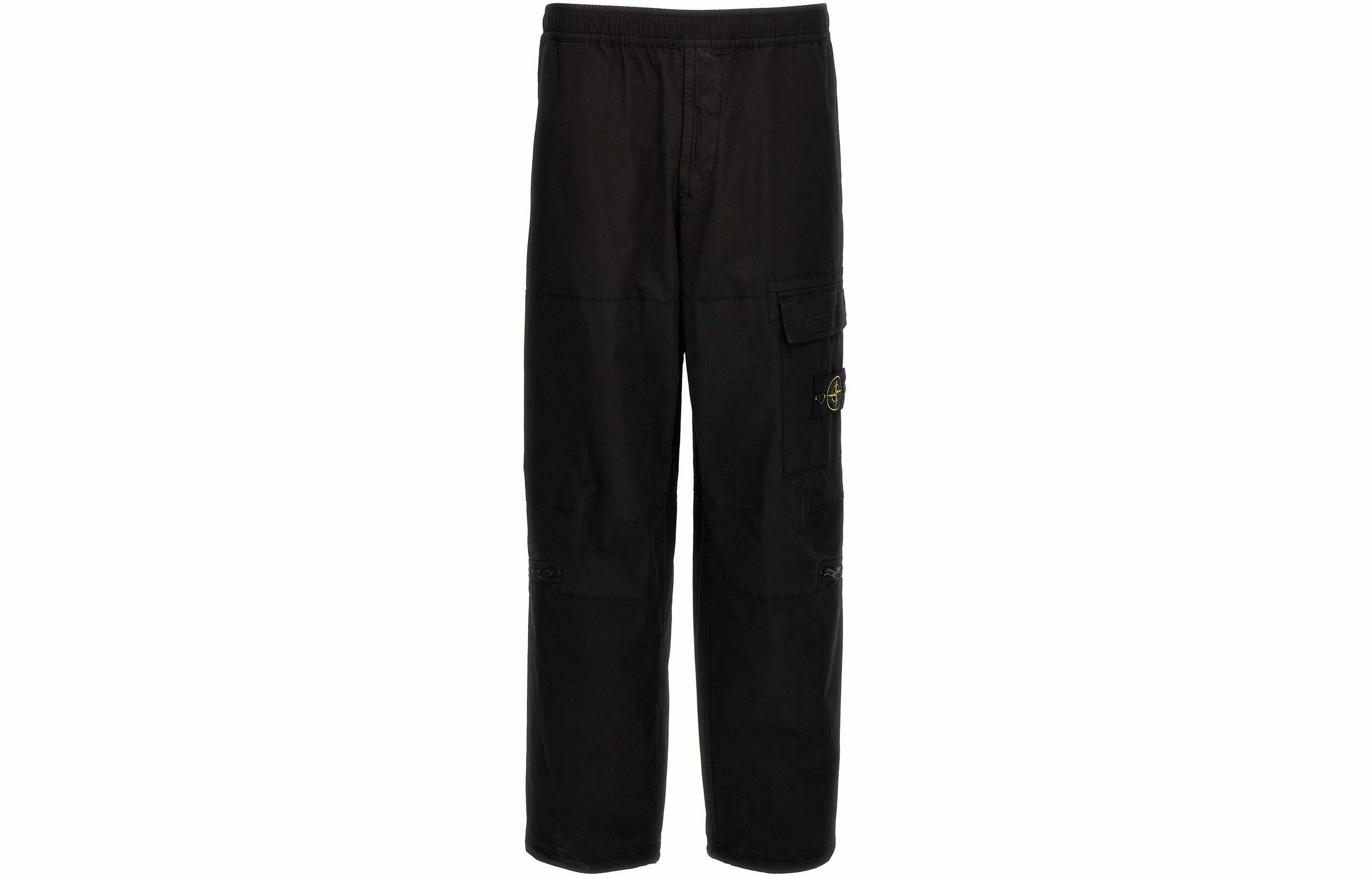 Мужские штаны STONE ISLAND (черные)