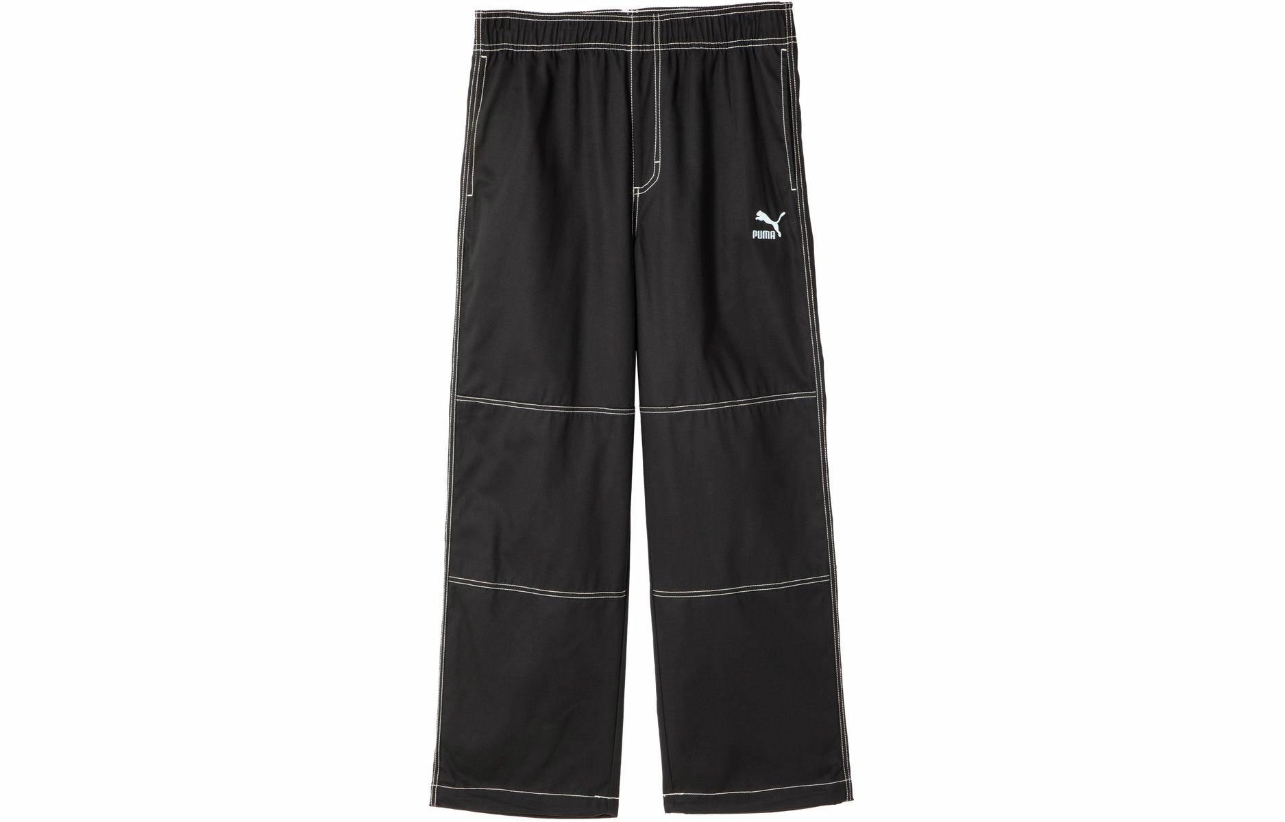 Штаны PUMA SWXP D WOVEN PANTS (черные)
