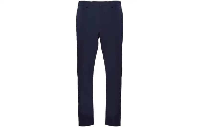 PRADA Casual Pants Men's Blue Moderate Straight Fit Pants