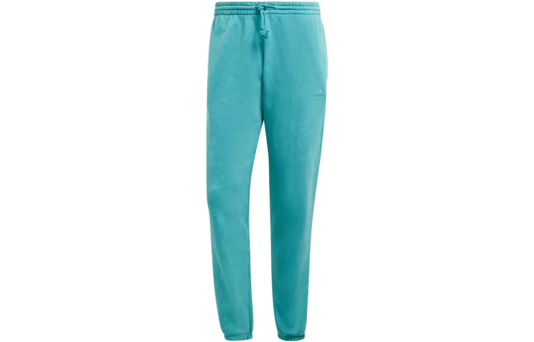 Adidas Knitted Sweatpants Men's Arctic Blue Moderate Cuffed Pants