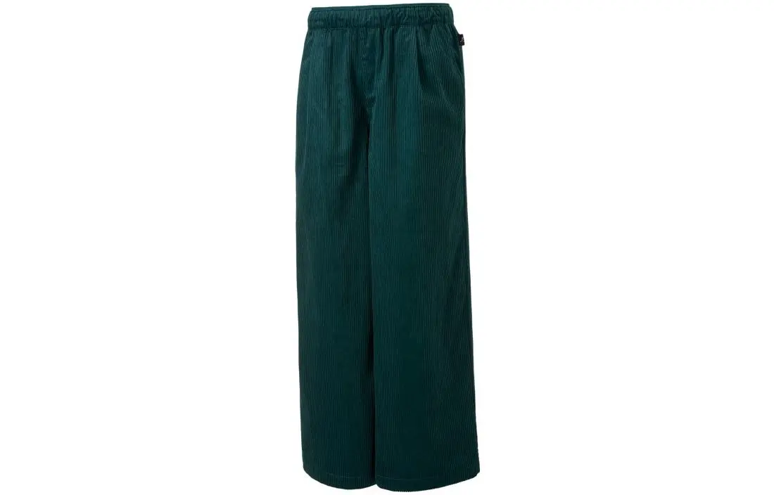 PUMA Casual Pants Unisex Green Moderate Straight Fit Pants