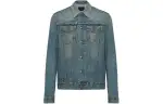 PRADA Triangle logo Denim Blouson Jacket